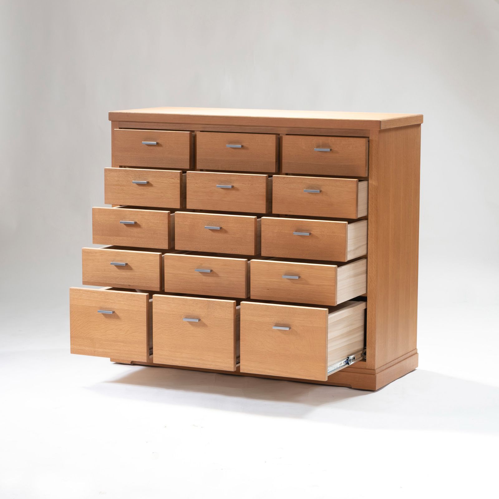 オーク材 桐ダンス