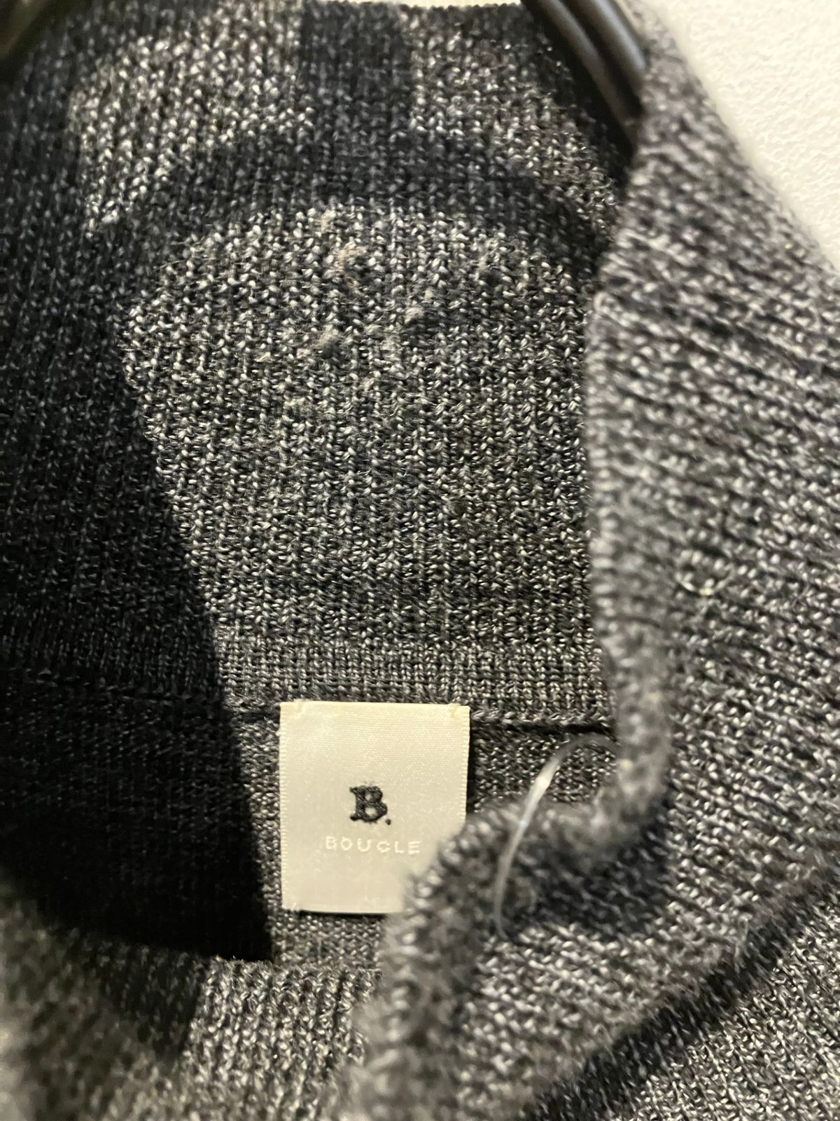 EDIFICE LA BOUCLE エディフィスラブークル アンチピリング ウール 