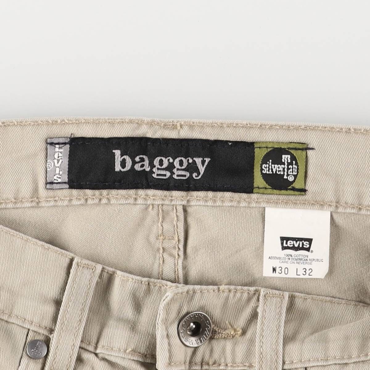 古着 90年代 リーバイス Levi's SILVER TAB シルバータブ BAGGY バギー