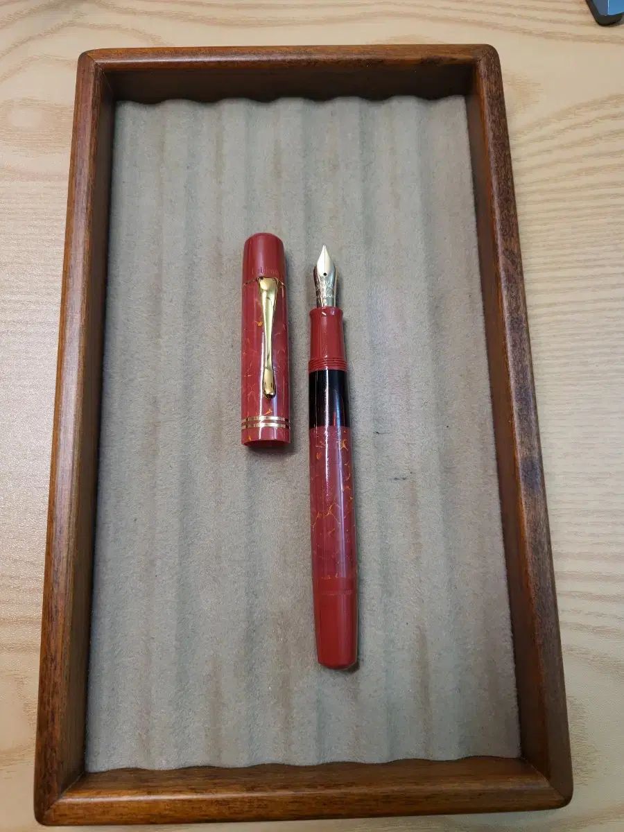 ペリカン m101n 明るい 赤 m 万年筆