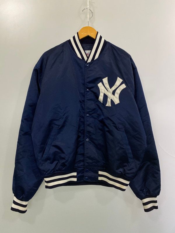 品 STARTER スターター 90S NEW YORK YANKEES STADIUM JACKET 90年代 ユーヨーク ヤンキース スタジアム ジャケット メンズ アウター 野球 146-250620-em-25-min