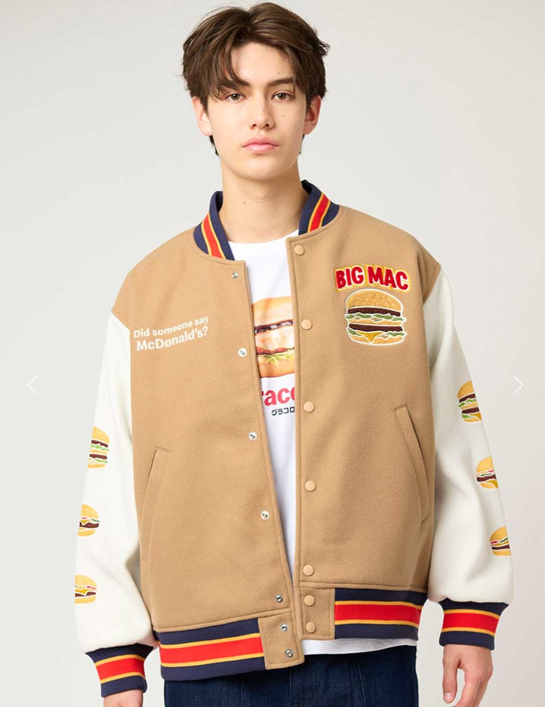 Graniph 【第4弾】ハンバーガーズ｜スタジアムジャンパー ユニ