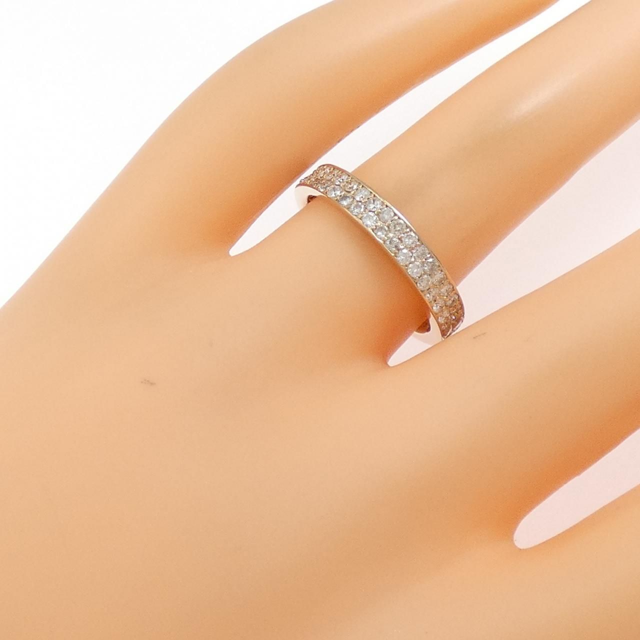 K18PG フルエタニティ ダイヤモンド リング 1.02CT - メルカリ