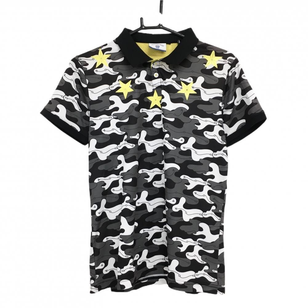 ラッセルノ ゴルフ用 迷彩柄ポロシャツ＆ショートパンツセット