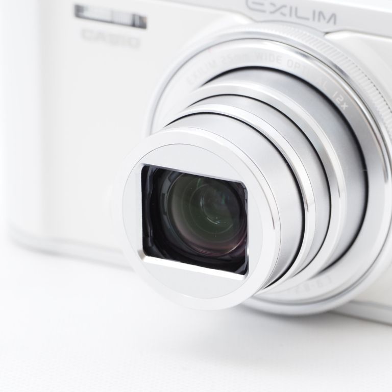CASIO デジタルカメラ EXILIM EX-ZR3100WE 自分撮りチルト液晶 スマホへ自動送信 ホワイト - 3