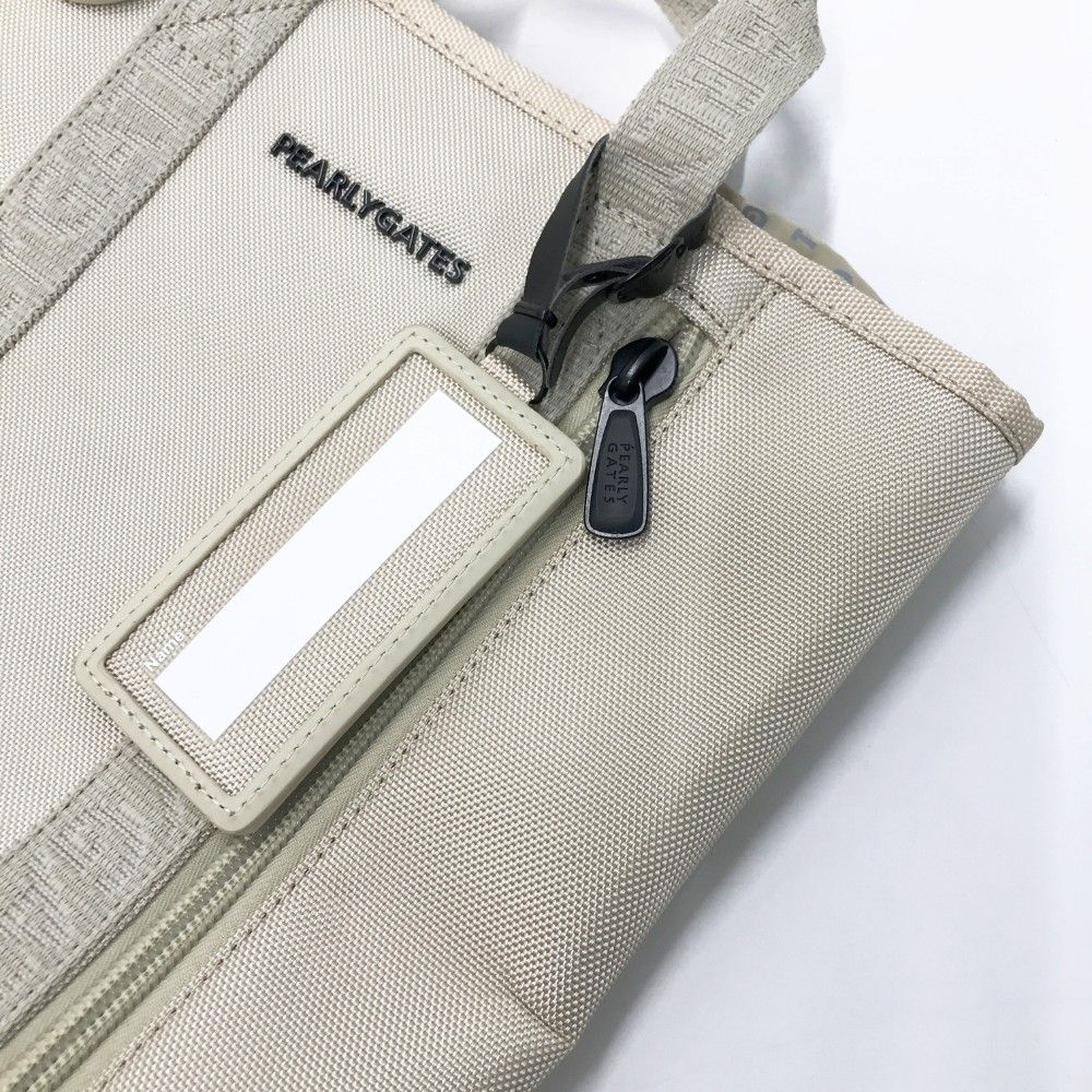 PEARLY GATES パーリーゲイツ シューズケース ベージュ系