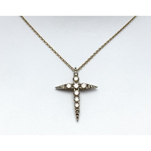 Kashikey カシケイ ネイキッド K18BG 18金 ダイヤモンド クロス