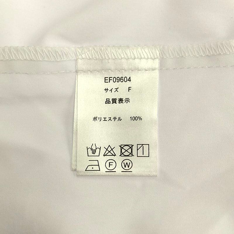 UNMINOU / アンミヌ | フラワーモチーフブラウス | F | ホワイト | レディース 新品未使用♡アンミヌ UNMINOU フラワーモチーフブラウス ホワイト