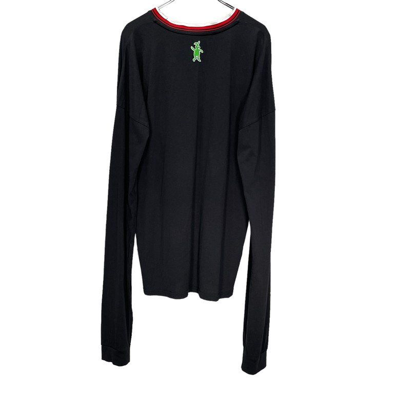 MARNI 19SS ラビットパッチスーパーオーバーサイズリンガーTシャツ 