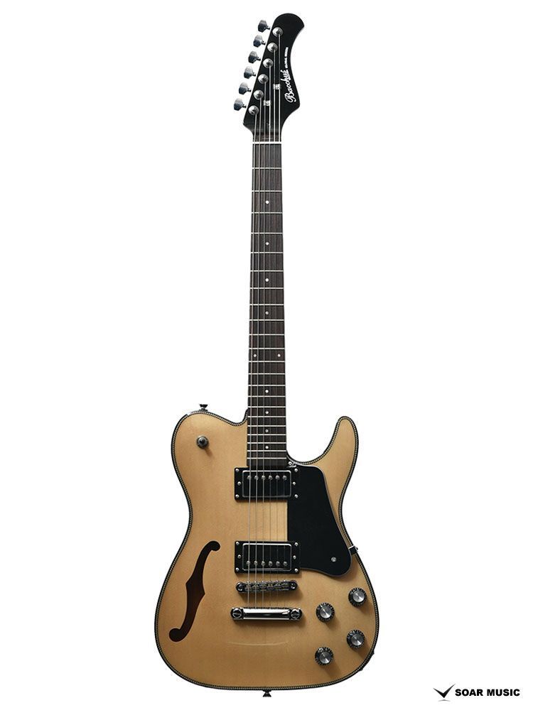 発展 アウトレット Bacchus BARON-JAZZ NA ナチュラル GI19713 約3.7kg セミホロウ グローバルシリーズ アーチトップ ミディアムスケール エレキギター