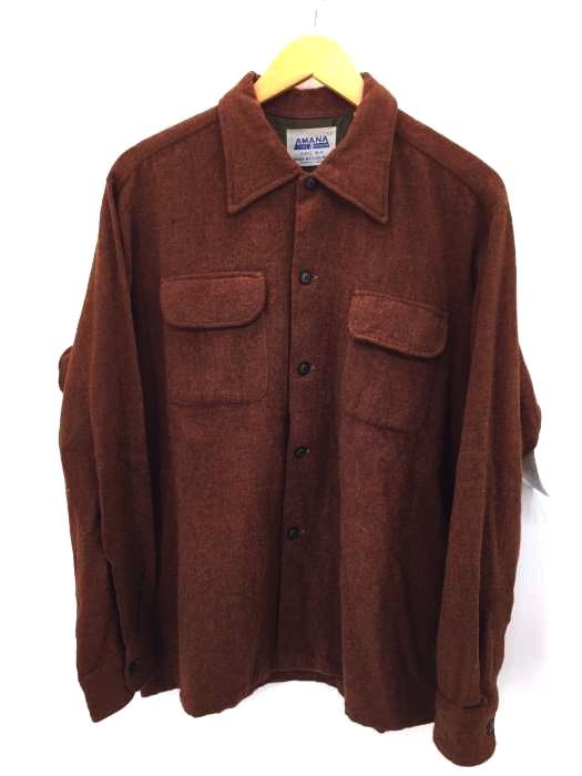 60s ウールシャツ AMANA(アマナ) 60S ウールシャツジャケット メンズ #26321# - メルカリ