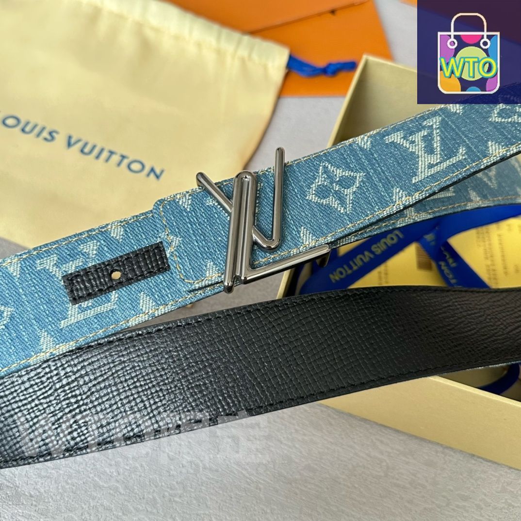 ルイ・ヴィトンベルト Louis Vuitton/LV ルイ・ヴィトン 真皮ベルト01-1-QPH29 - メルカリ