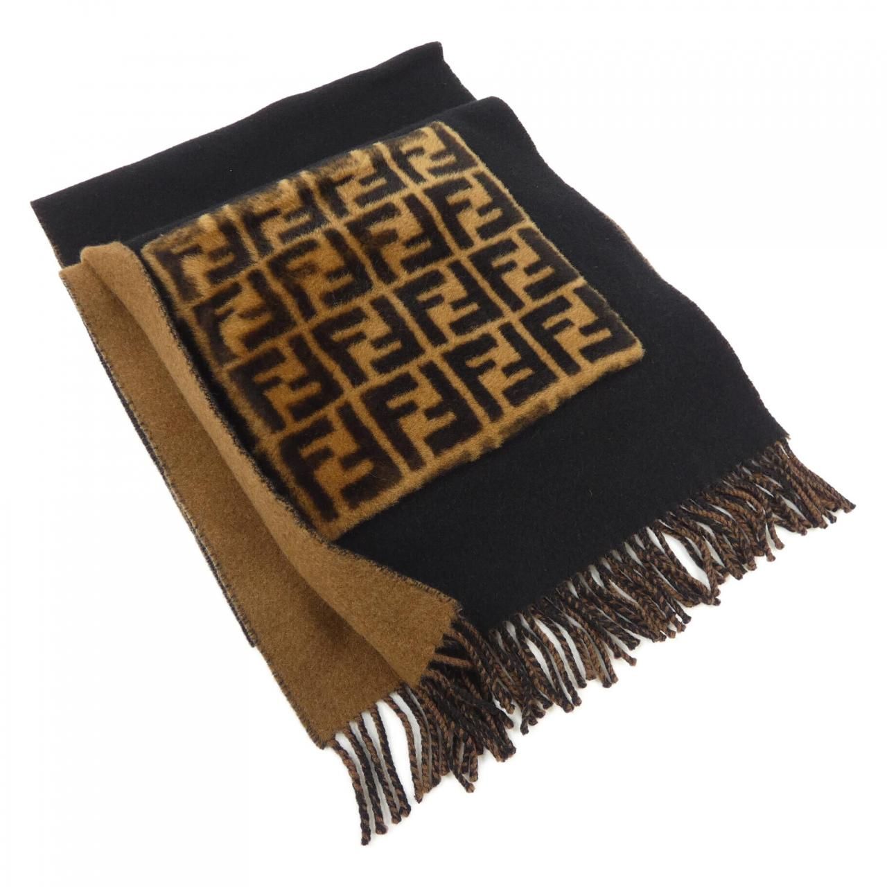 フェンディ FENDI FFプリントシアリングアップリケ FXT252 A20H MUFFLER