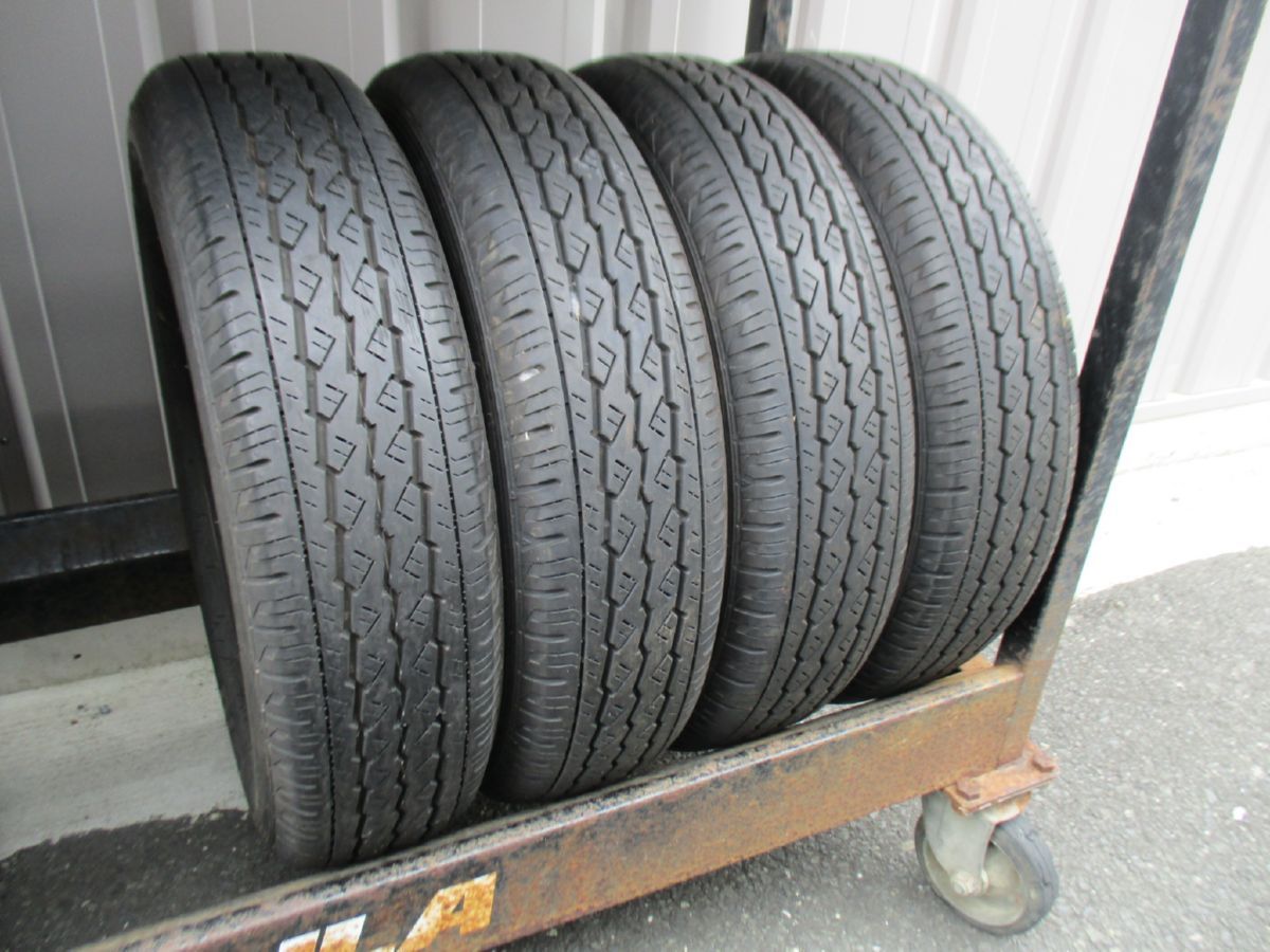 145|80R12 80|78N LT ブリヂストン K370 4本 T54330321 インボイス領収書発行