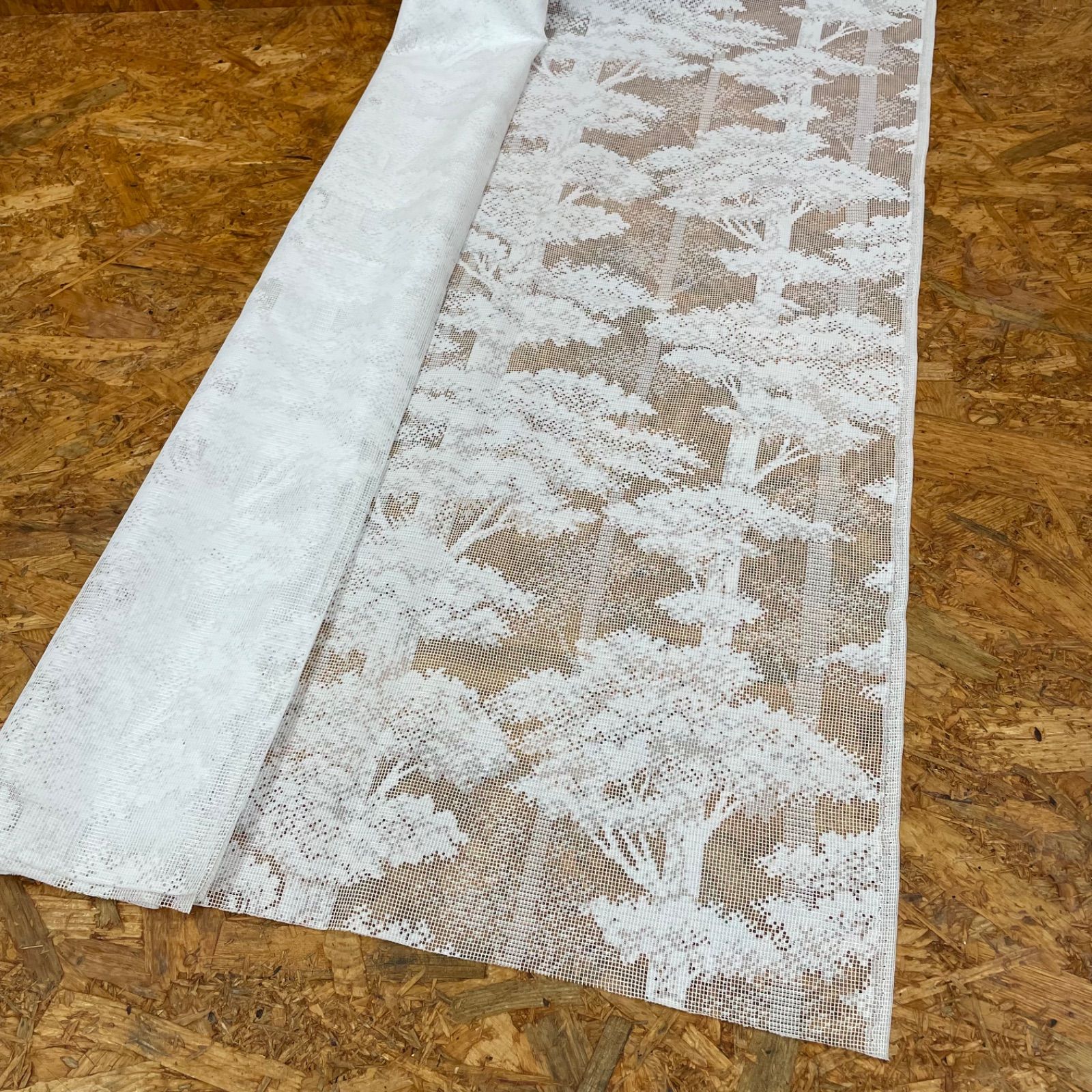 昭和レトロ テーブルクロス 85cm×103cm レース アンティーク 