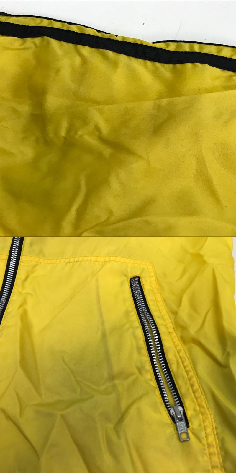 01m42 hide with Spread Beaver トラックジャケット イエロー サイズ1