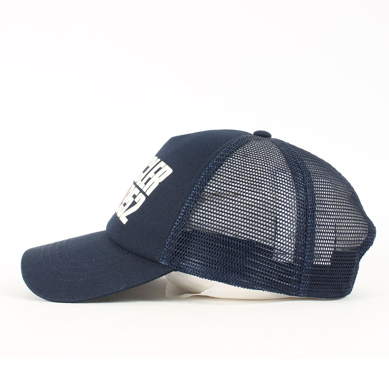 モンクレール　ベースボールキャップ　メッシュキャップ 美品 MONCLER モンクレール キャップ 22SS ロゴ プリント ベースボール