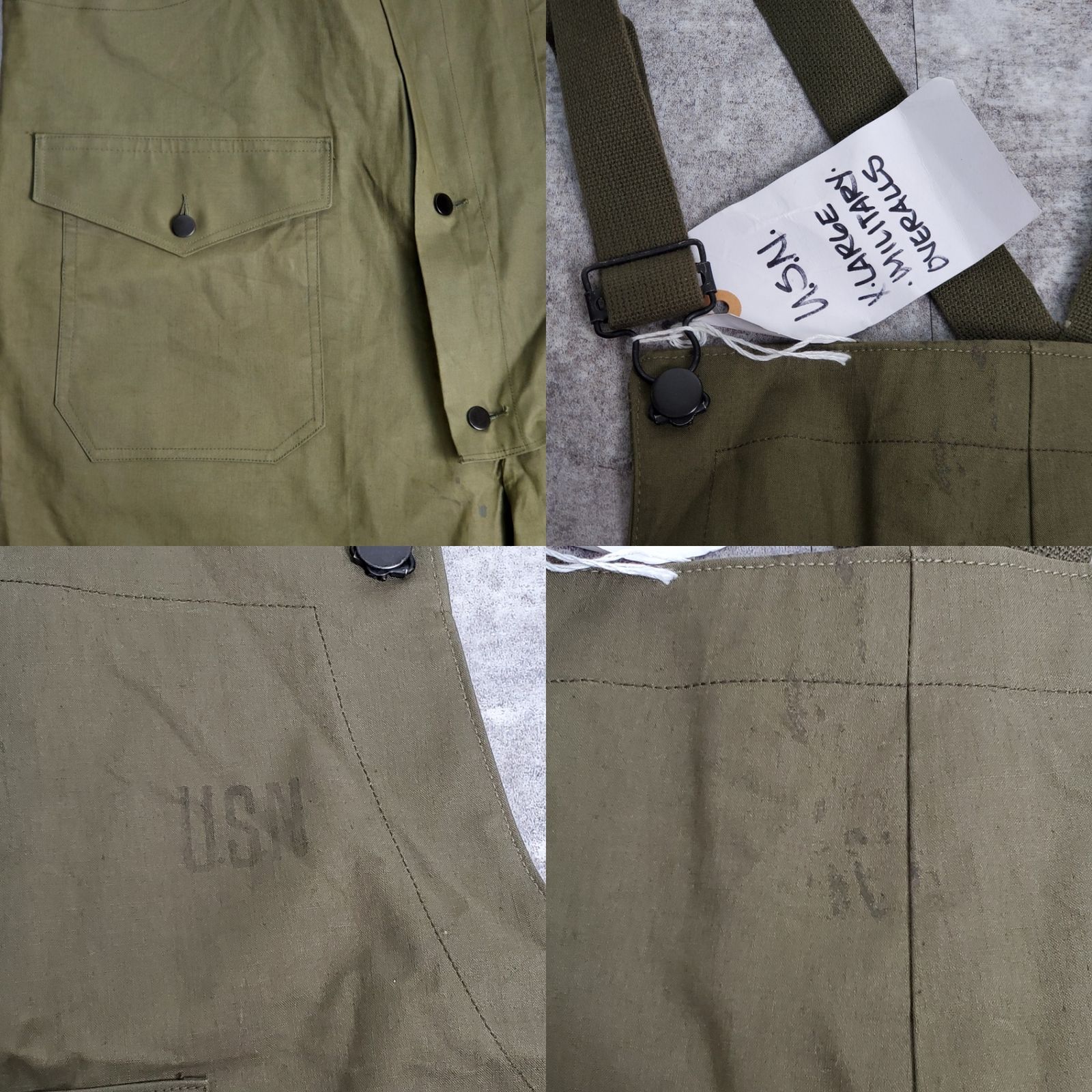 1940's 1950's US.NAVY N-2 Rain Deck Pants レインデッキパンツ