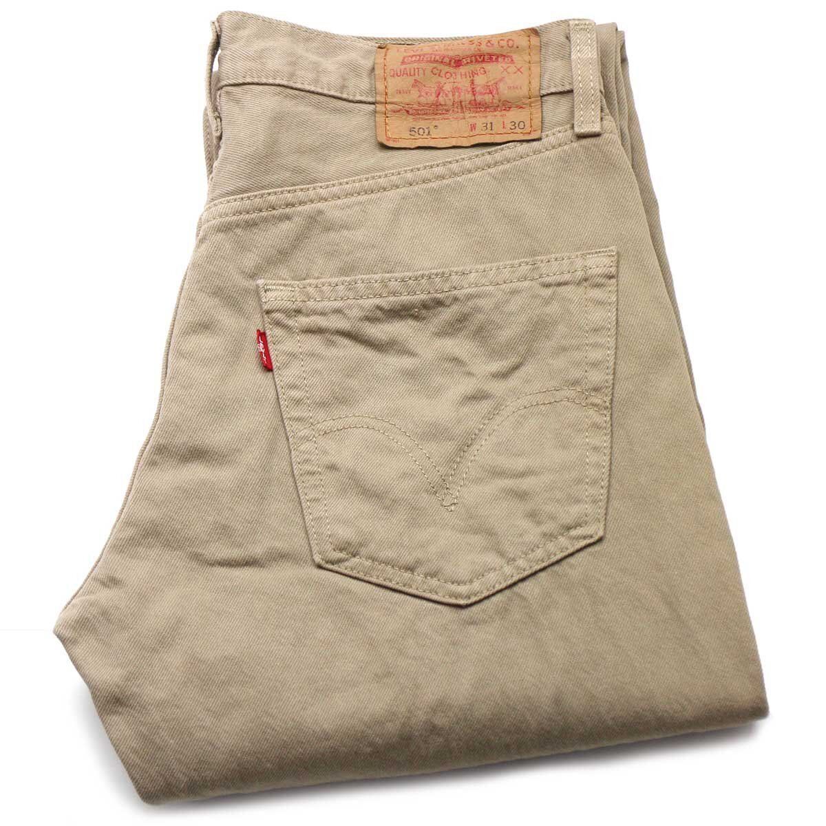 00s メキシコ製 Levi'sリーバイス 501 後染め カラーデニム