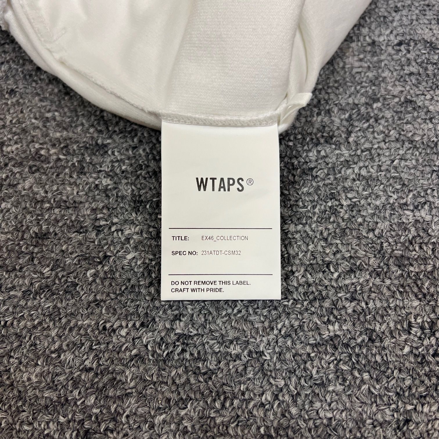 定価18700円 WTAPS 23SS WUS / SHORTS / CPTL. WUT スウェット