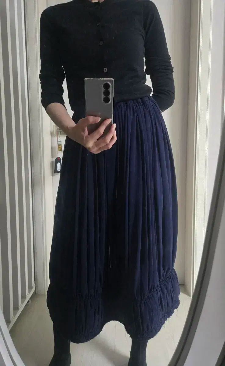 tricot COMME des GARÇONS ／プリーツスカート ネイビー 中古・古着通販】tricot COMME des GARCONS (トリココムデギャルソン