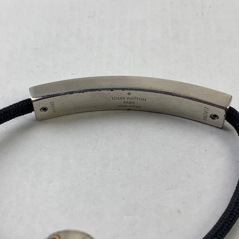 ルイヴィトン　ブラスレ・ＬＶスペース ノワール　M67417 ブレスレット 中古品】LOUIS VUITTON ルイ・ヴィトン M67417 ブラスレ LV