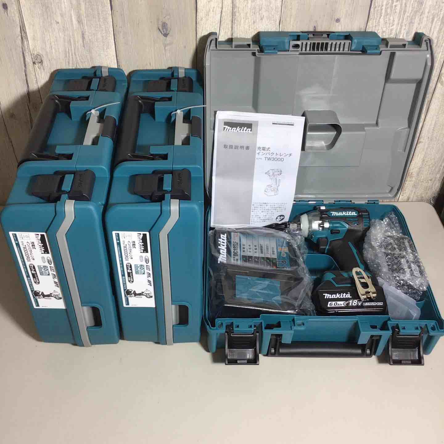 マキタ makita コードレス インパクトレンチ TW300DRGX 3台 純正 純正品 戸田店 HRDEVELOPMENT_JP
