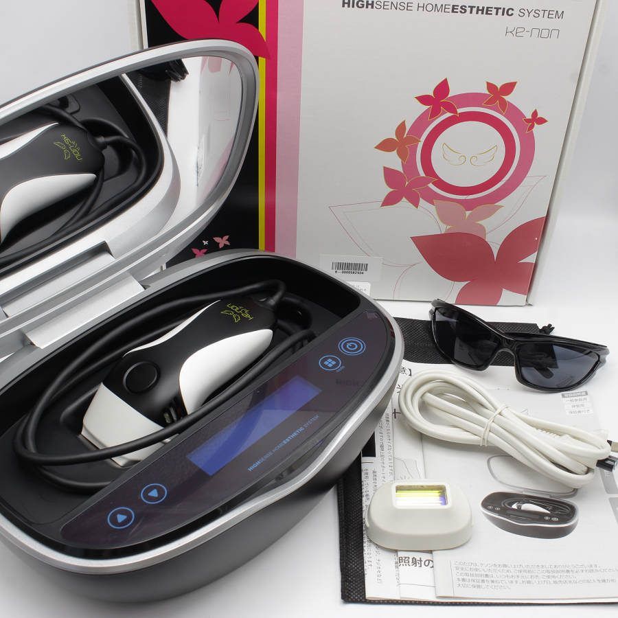 ケノン 脱毛器 ver8.5J 未使用ストロングカートリッジ付き ケノン脱毛器version8.5J ストロングカートリッジ付き