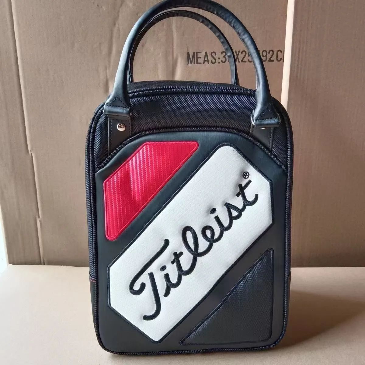Titleistタイトリスト　ゴルフシューズバッグ Titleist golf タイトリスト ゴルフ シューズバッグ 靴収納 防水