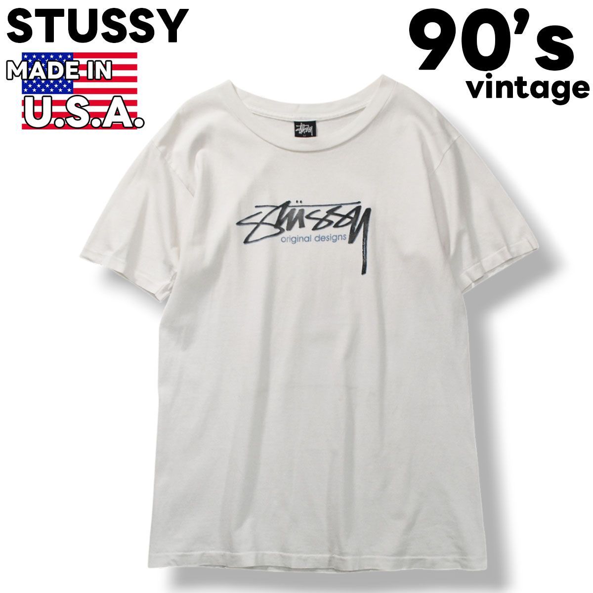 希少 90”s vintage OLD Stüssy MADE IN USA 希少 90sヴィンテージ USA