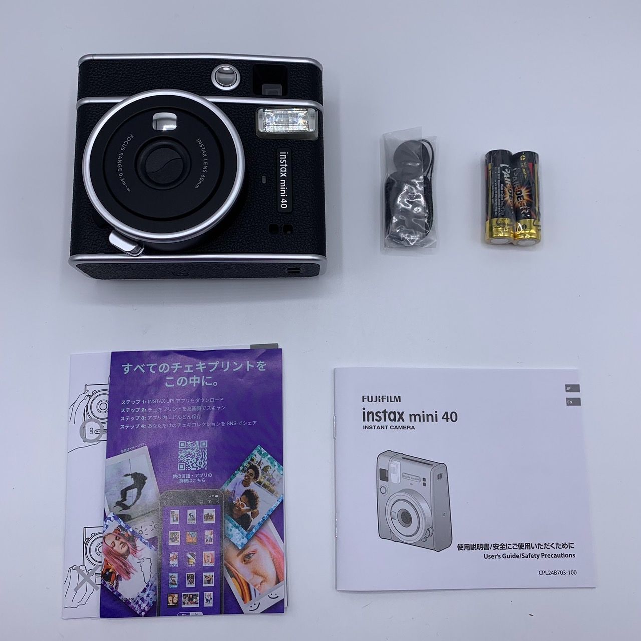 instax mini 40 未使用品（未使用】富士フイルム インスタントカメラ 
