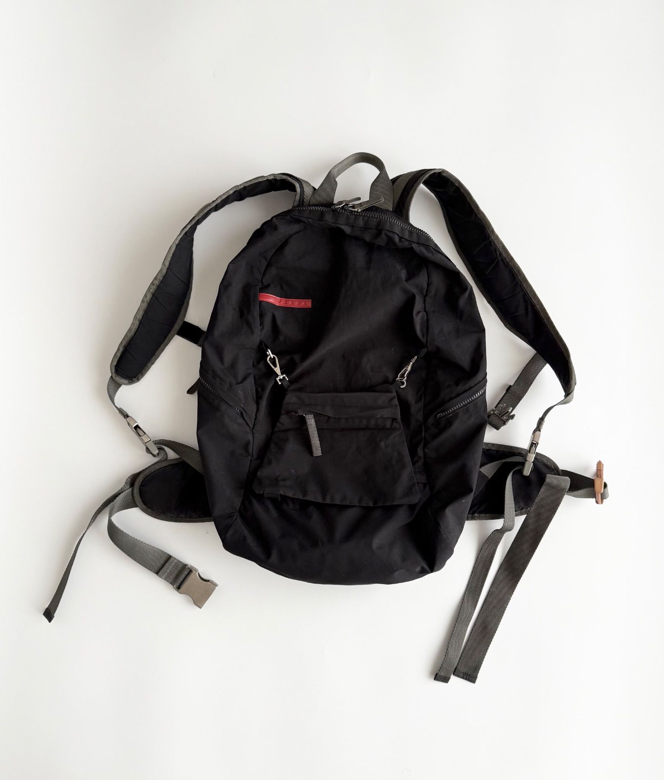 PRADA Sport Vintage Nylon Backpack Black