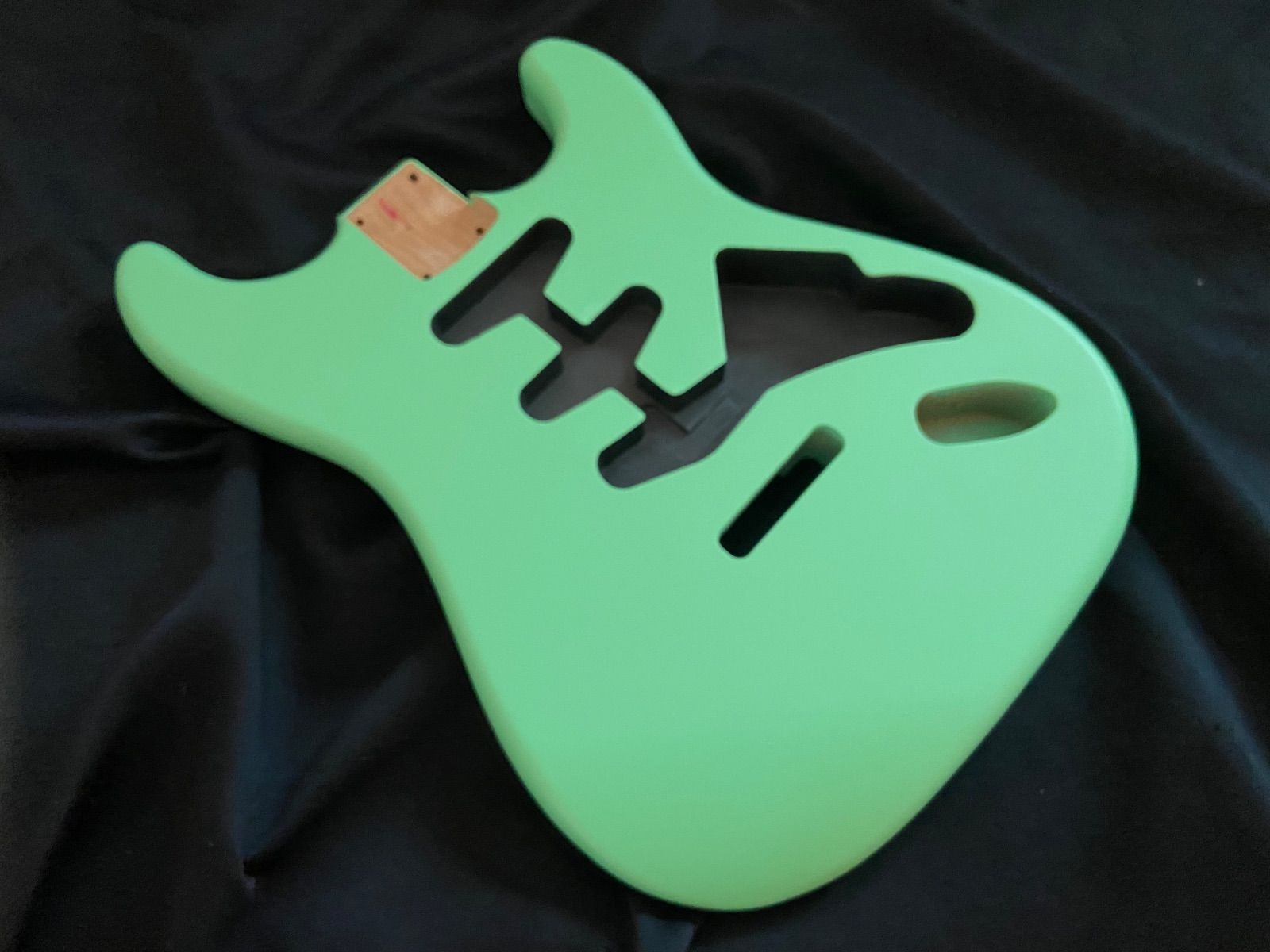 ストラトキャスターボディNo17サーフグリーンアルダーサテンフィニッシュ