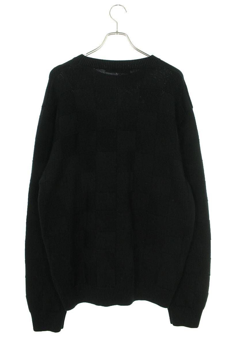 ルイヴィトン 22AW RM222Q TBY HNN41W ダミエスティッチクルーネック