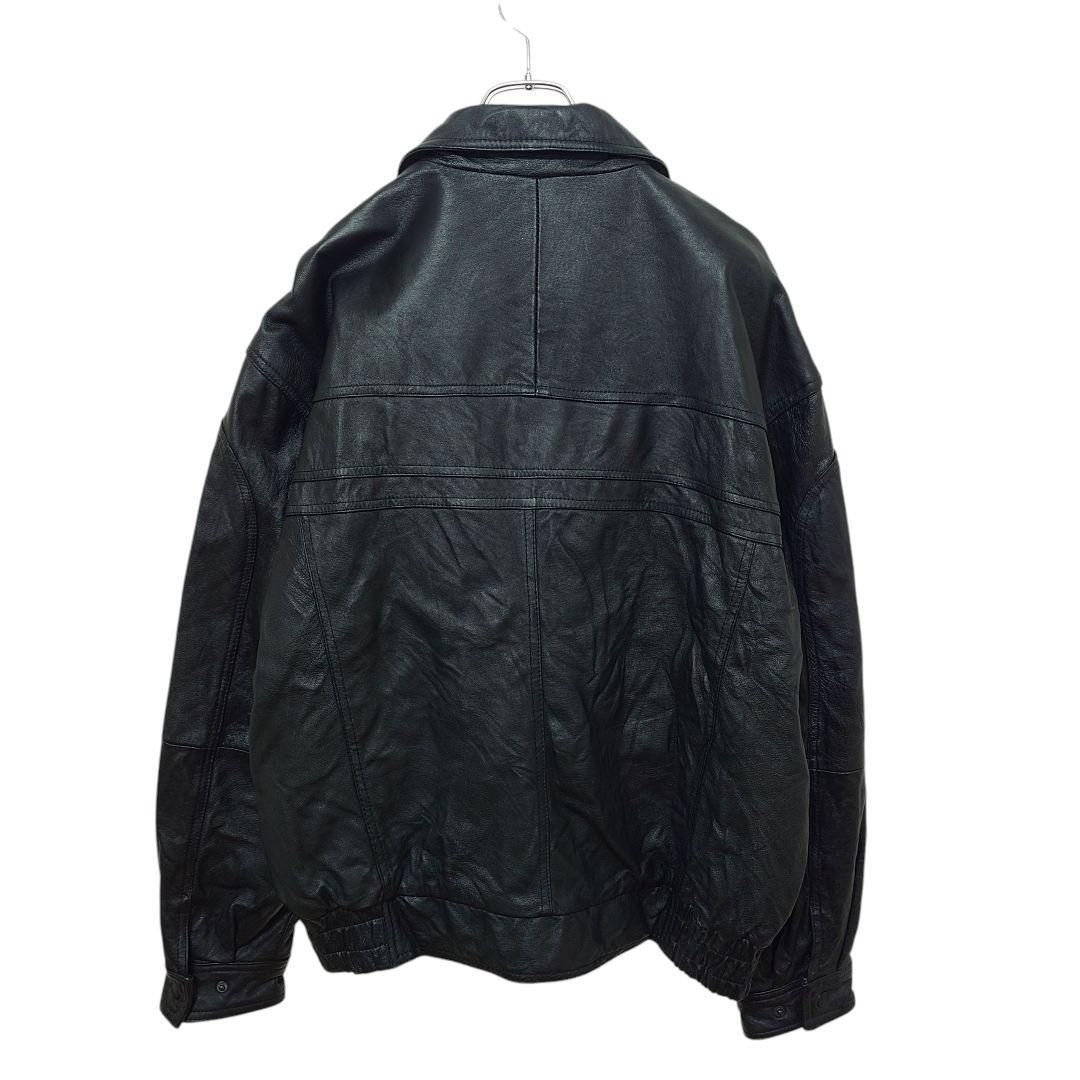80s play town レザージャケット TOWNCRAFT】80s 青タグ 本革 ピッグレザージャケット A-4010 - メルカリ