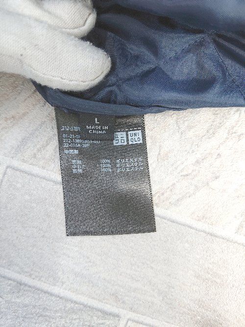 ◇ ⊇ UNIQLO ユニクロ 212-138953 長袖 ステンカラーコート サイズL