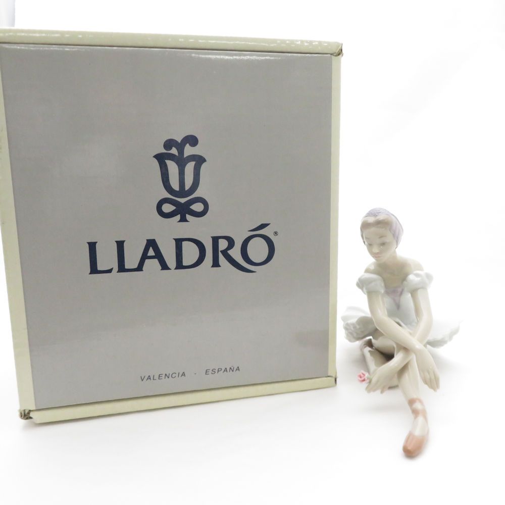 リヤドロ 置物 美品 LLADRO リヤドロ 5919 ローズバレエ フィギュリン