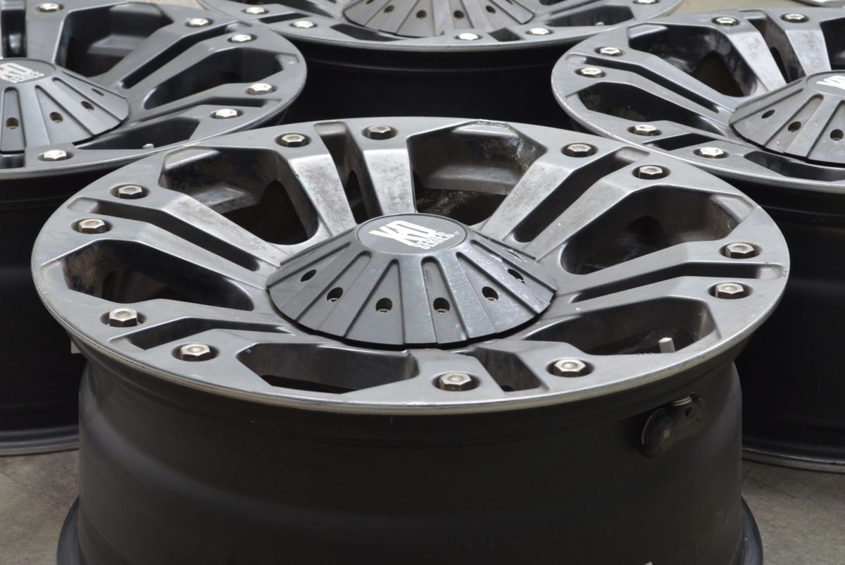 程度良好品 KMC XDシリーズ XD778 モンスター 20in 9J 35 PCD150 139.7 5穴マルチ 4本セット タンドラ ランドクルーザー レクサスLX