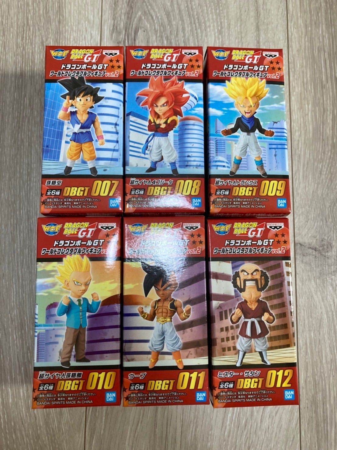 ドラゴンボールGT コレクタブルフィギュア vol.2 全6種新品未開封-