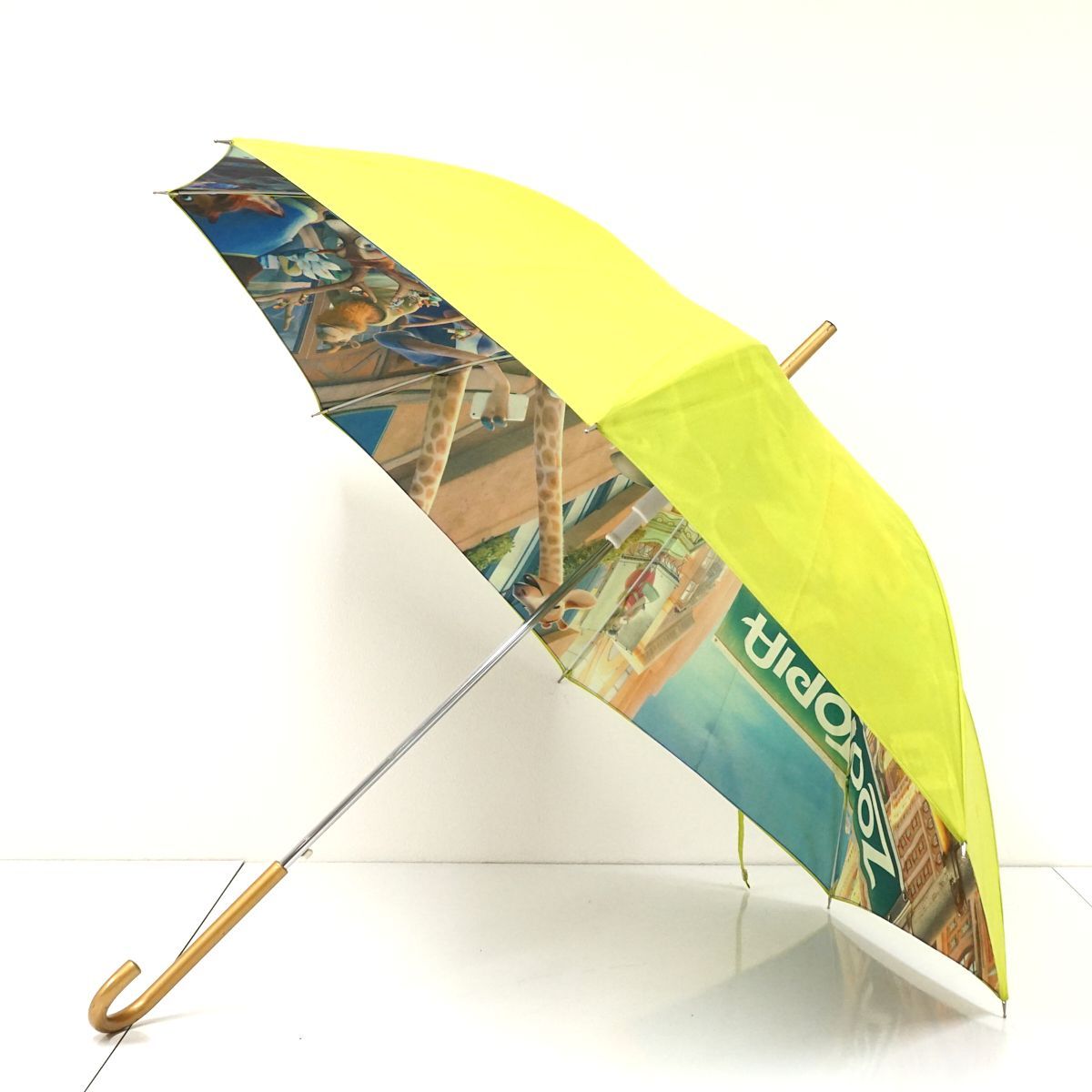 傘 Disney store ズートピア ディズニー USED美品 晴雨兼用 二重