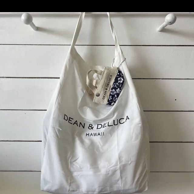 DEAN & DELUCA ハワイ限定 ハイビスカス エコバッグ フォルダ