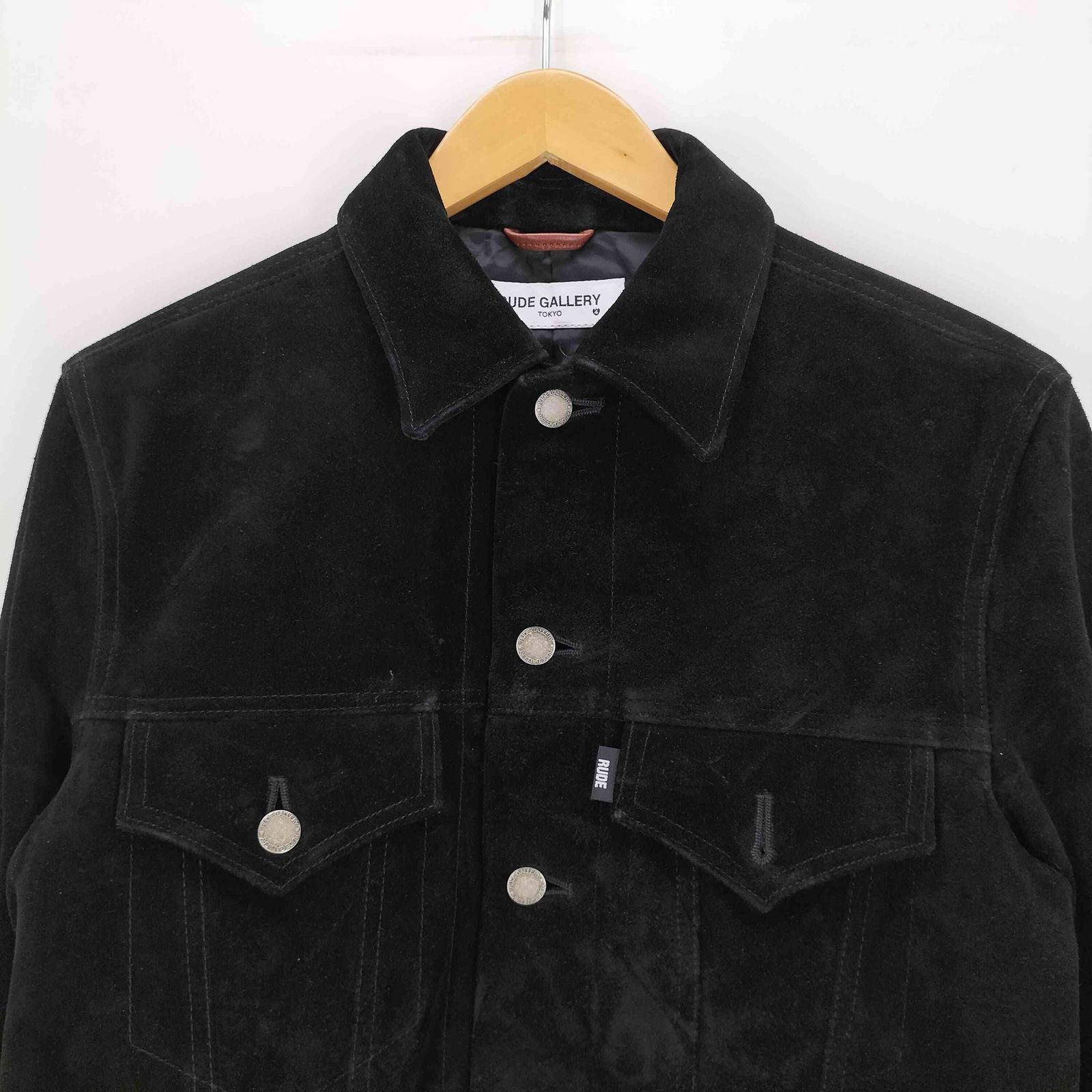 即完】定価11万 RUDE GALLERY スエードトラッカージャケット