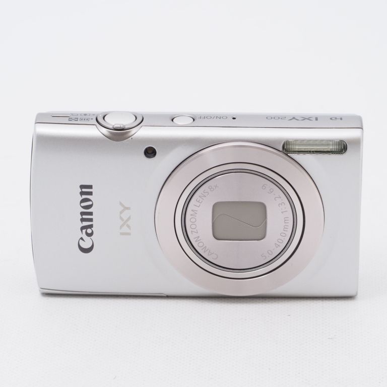 【最大20％セット割】人気色　キヤノン Canon IXY 200 シルバー色 スマホへ転送OK デジタルカメラ