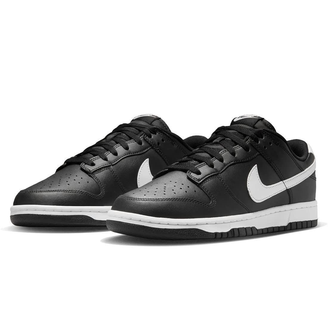 [ナイキ] ダンク ロー レトロ DUNK LOW RETRO ブラック/ブラック/ホワイト/ホワイト DV0831-002 日本国内正規品 27.0cm 