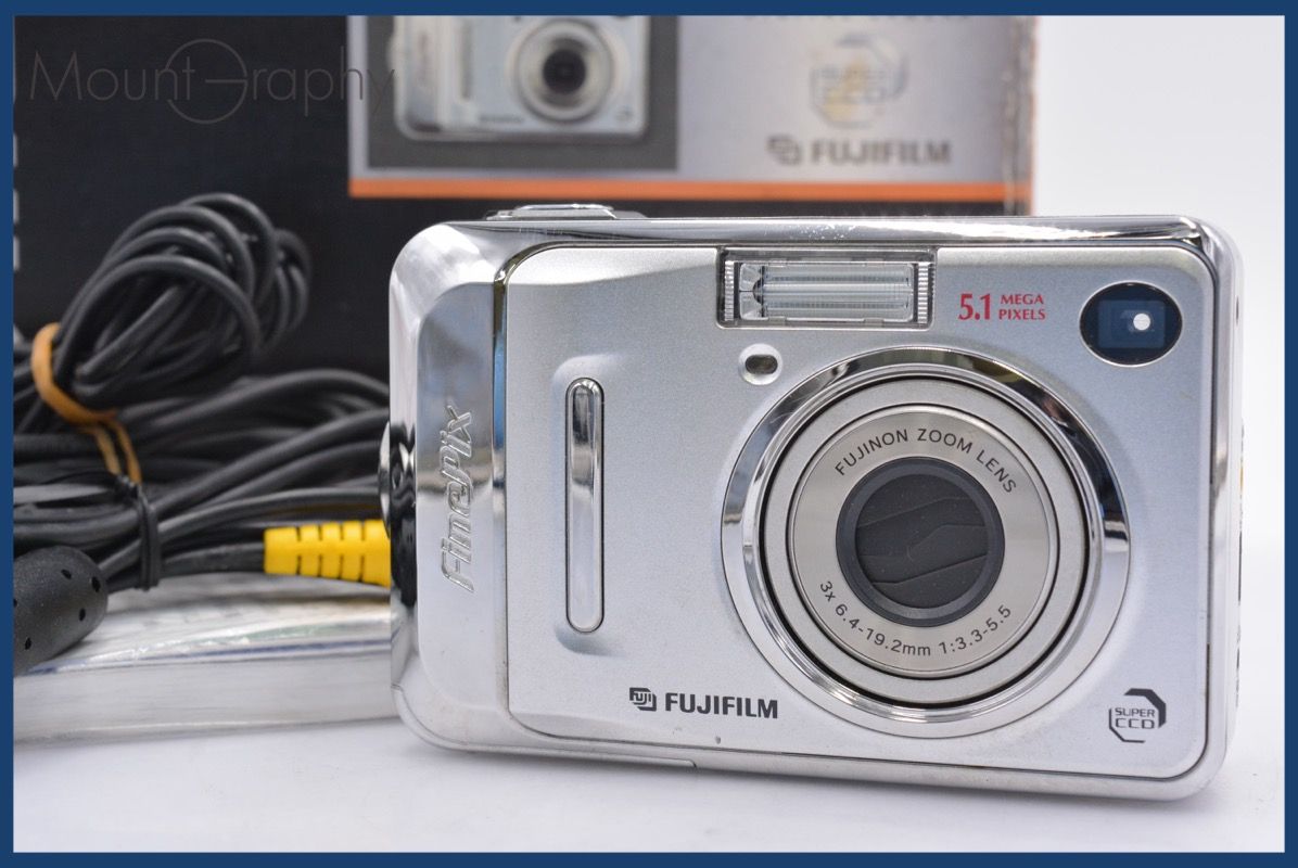 ☆極上美品☆ 富士フィルム FUJIFILM FinePix A500 3x 単三電池