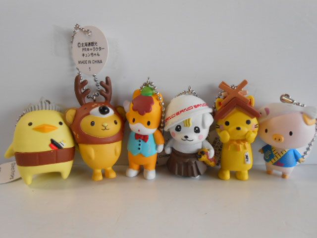 ♯Jyi11Ttゆるキャラマスコットキーホルダー全12種