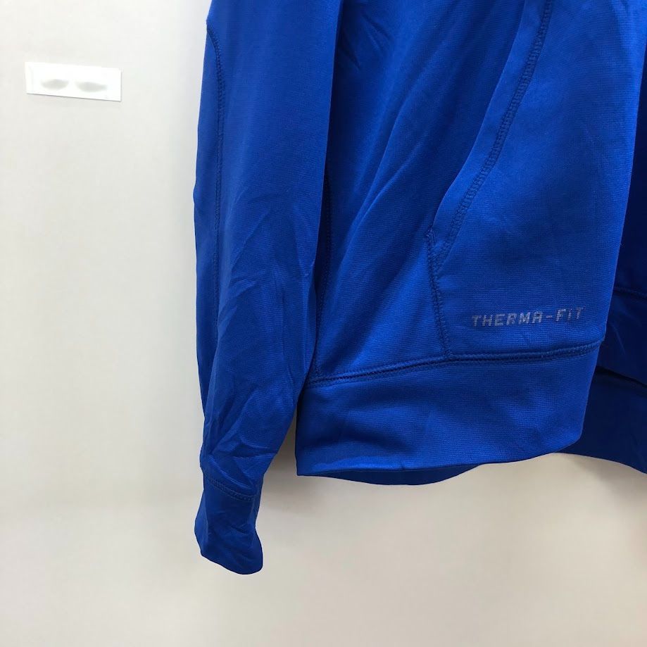 2021 ナイキ　カレッジ　ジャージ　トラックジャケット　パーカー　刺繍ロゴ　青 NIKE/ナイキ トラックジャケット ジャージ パーカー フーディー