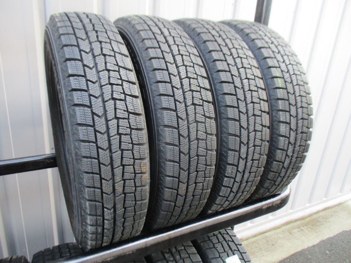 145/80R13 75Q ダンロップ WINTER MAXX WM02 スタッドレス 2020年製 4本 送料込 T49620109インボイス領収書発行可能