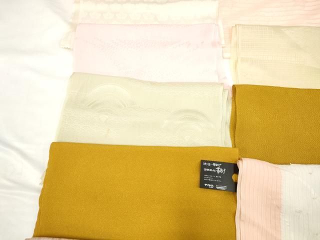 平和屋着物☆和装小物 上質な帯揚げ 10枚セット 逸品 AAAO8747ps 平和屋