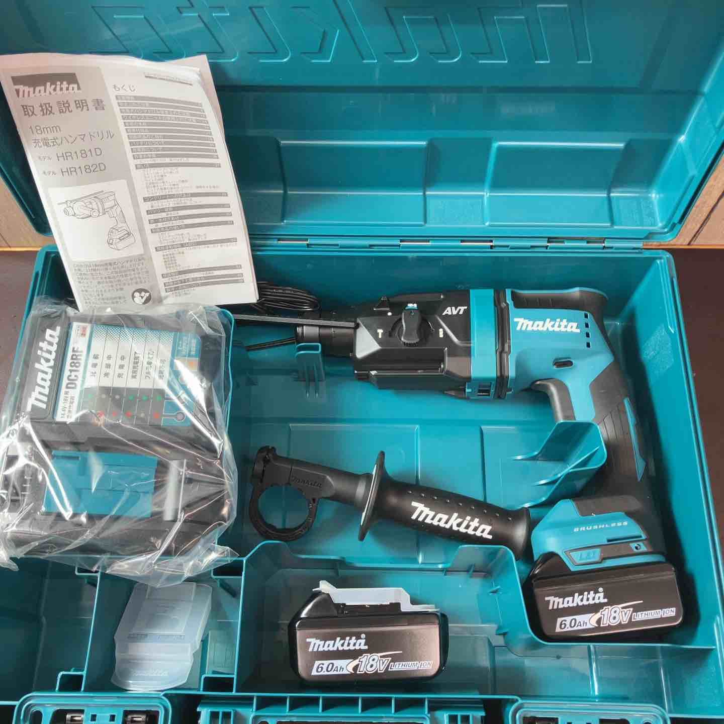 店頭 マキタ makita コードレスハンマドリル HR182DRGX 東大和店